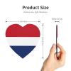 Dutch Flag Round Magnetic Fridge Magnets for A Vibrant Kitchen: Durable with Enduring Magnetism view 4