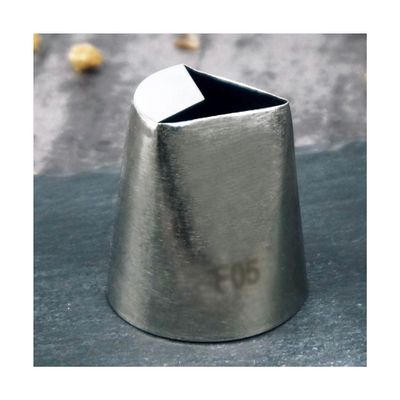 DFEPPJHG Pastry Nozzles Special V Shape Piping Nozzle Cake Cream Decoration Stainless Steel Icing Nozzle for Cupcake Pastry Tools Piping Nozzles