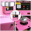 Dntum Commercial Cotton Candy Machine, Electric Cotton Candy Floss Maker, with 18 Inch Stainless Steel Bowl, Adjustable Temperature, for Birthdays, School Function, or Social Event view 3