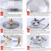 28cm Round Chafing Dishes Food Warmers for Party Wedding Banquet, 1/2/4/6 Packs Stainless Steel Buffet Dining Server Dish Warming Tray with Lid, Food Pan and Fuel Holders,Gold-6 Packs view 3