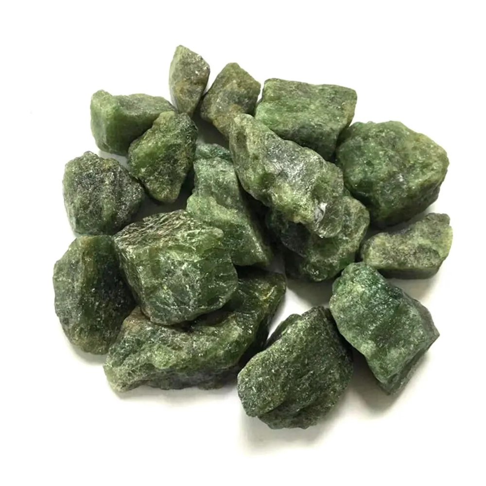 AtkitS Natural Green Apatite Quartz Crystal Aquarium Home Room Decorations Home Decor