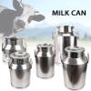 Dntum 12-60L Milk Can 304 Stainless Steel Milk Transport Can Milk Bucket Wine Pail Barrel Tea Canister Tote Jug with Sealed Lid Heavy Duty Liquid Storage Container,50L(13.16 Gallon) view 2
