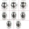 Dntum 12-60L Milk Can 304 Stainless Steel Milk Transport Can Milk Bucket Wine Pail Barrel Tea Canister Tote Jug with Sealed Lid Heavy Duty Liquid Storage Container,50L(13.16 Gallon) view 3