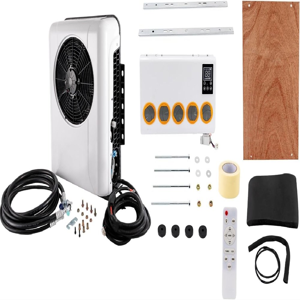 Air Conditioner Kit12V 6800BTU Universal RV Air Conditioner System Split Mini Split AC System Unit