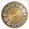 Startbuymore 7 Inch Diam. Aluminium Vintage Wall Clock Vintage Aluminium Wall Clock Dial Face, DIY Quartz Clock Projects,Roman Numeral,for Living Room, Office, Kitchen, School, Bedroom view 2