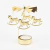 Rotating Candle Holder, Gold Carousel Candle Spinner Flying Angels Tea Lights Candle Holder for Christmas, Wedding, Home Decor(Carousel,Gold) view 1