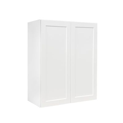 Lieeres Wall Kitchen Cabinets, RTA Cabinets, White Shaker Cabinet, Wall Mounted, RTA Upper Cabinet, Modern for Kitchen and Bathroom with Door (White, 36" W x 30" H x 12" D)