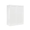 Lieeres Wall Kitchen Cabinets, RTA Cabinets, White Shaker Cabinet, Wall Mounted, RTA Upper Cabinet, Modern for Kitchen and Bathroom with Door (White, 36" W x 30" H x 12" D) view 1