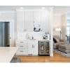 Lieeres Wall Kitchen Cabinets, RTA Cabinets, White Shaker Cabinet, Wall Mounted, RTA Upper Cabinet, Modern for Kitchen and Bathroom with Door (White, 36" W x 30" H x 12" D) view 2