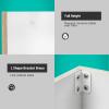 Lieeres Wall Kitchen Cabinets, RTA Cabinets, White Shaker Cabinet, Wall Mounted, RTA Upper Cabinet, Modern for Kitchen and Bathroom with Door (White, 36" W x 30" H x 12" D) view 4