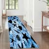 Srocvi Ocean Theme Runner Rug Underwater World Sea Collection Print Design Carpets Comfortable Washable Long Rugs Ideal for Indoor Kids Playroom Entryway Bathroom, 2x8ft view 3