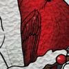 DESTACOZIE Personalized Red Bird Quilt - Cardinal Queen Size Quilts Lightweight Breathable view 3