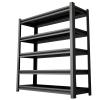 EQWZUPD Garage Shelving, Garage Storage Shelves, Metal Shelving, Single Layer Can Bear 200kg, Adjustable Layer Height, Heavy Duty Shelving for Home, Garage, Supermarket, Warehouse, Kitchen view 1