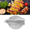 Asixxsix Tortilla Press 8 Inch, Aluminum Alloy Tortilla Maker, Non Stick Tortilla and Roti Maker, Tortilla Pan for Flour Tortilla, Tawa, Quesadilla Maker, Taco Maker view 2