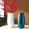 CKKNILV Flower Vase Simple and Luxurious Vase Ceramic Water Raised Flowers Living Room Dining Table Foyer Coffee Table Decoration Flower Arrangement and Ornaments Vase view 4
