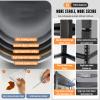 EQWZUPD Garage Shelving, Garage Storage Shelves, Metal Shelving, Single Layer Can Bear 200kg, Adjustable Layer Height, Heavy Duty Shelving for Home, Garage, Supermarket, Warehouse, Kitchen view 3