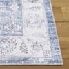 Safavieh Washable Rug Arizona Collection - 4' x 6', Grey & Blue, Slip Resistant & Easy to Clean, Ideal for Foyer, Kitchen, Nursery, Office, Bedroom (ARZ216F) view 3