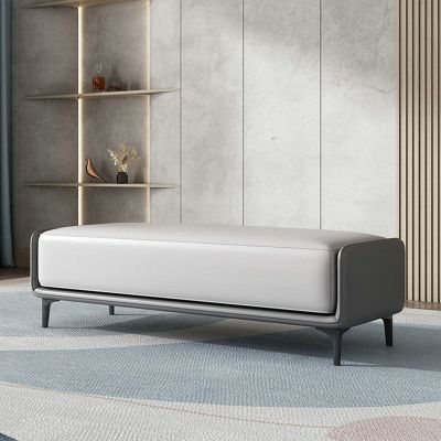 Entrance Shoe Stool Hallway Storage Bench Footstool Cabinet Shoe Seat Upholstered Bench Pouffe Chair, with Padded Seat, for Entryway, Bedroom, Hallway, Living R(A-80*35*42(31.4*13.7*16.5))