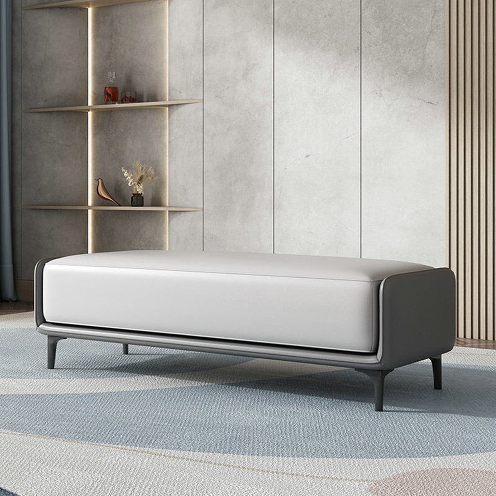 Entrance Shoe Stool Hallway Storage Bench Footstool Cabinet Shoe Seat Upholstered Bench Pouffe Chair, with Padded Seat, for Entryway, Bedroom, Hallway, Living R(A-80*35*42(31.4*13.7*16.5))