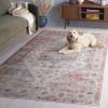 Safavieh Washable Rug Arizona Collection - 5' x 8', Olive & Red, Slip Resistant & Easy to Clean, Ideal for Living Room, Bedroom, Home Office, Dining Space (ARZ229X) view 2