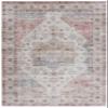 Safavieh Washable Rug Arizona Collection - 5' x 8', Olive & Red, Slip Resistant & Easy to Clean, Ideal for Living Room, Bedroom, Home Office, Dining Space (ARZ229X) view 3