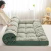 Foldable Guest Sleeping pad, Thick Upgraded Floor Mattress, roll-up Student Dormitory Mattress for Recliner, Sofa, Travel, Tent view 1