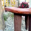 28" Senufo Stool X-Large Hand-carved Wooden Side Stool| Wood Stool| African Senufo Tribal Art| End Table Stool| Side Stool| African Bench-A view 4