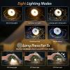 MDCMLKS Camping String Lights, 4 in 1 Portable Camping Light Rechargeable, 8 Lighting Modes, USB Charging, Quick Storage, 32.8FT Waterproof Tent Lights String for Camping, Hiking, Yard, Christmas view 3