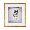 ArtToFrames 17x35 inch Picture Frame Gold with Red Undertones - Bamboo Style Wood Poster Frame, 2Frame_Pack_1_D8576-17x35 view 1