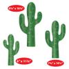 Beistle Foil Cactus Silhouettes, Pack of 6 - Desert Decor Cutouts for Fiesta Party Decorations, Southwestern Theme Events, and Mexican Party Supplies view 3