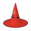 QHWLR Eyelash print Halloween witch hat, Easter pointed hat, wedding carnival,birthday party decoration view 1