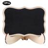 Mini Blackboard, Countrystyle Wooden Blackboard with Base for Bar Desktop for Wedding view 4