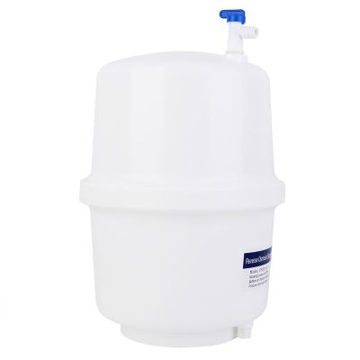 3.2 Gallon Pressurized Water Storage Tank with Ball Valve, Anti Aging, for RO System Water Purifier Accessory