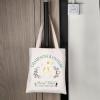 Lywjyb Birdgot Champagne and Oyster Themed Tote Bag Champagne and Oyster Social Club Lover Gift Bachelorette Party Gift (CHAMPAGNE & OYSTERS tote) view 3