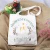 Lywjyb Birdgot Champagne and Oyster Themed Tote Bag Champagne and Oyster Social Club Lover Gift Bachelorette Party Gift (CHAMPAGNE & OYSTERS tote) view 4