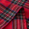 Heavyoff Rectangle Checkered Tablecloth Polyester Fabric Farmhouse Table Cover for Dining, Party, Buffet, Wedding, Red, 55"x118" view 4