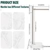 BathAce Hand Towel Holder, L-Shape Hand Towel Stand with Marble Base, Stainless Steel Swivel Hand Towel Rack Bar Standing for Bathroom Kitchen Countertop, 1 Arm (Brushed Nickel) view 2