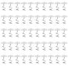 Vogast 50 Pieces Upholstery Screw Sofa Twist Pins Furniture Decorative Tacks for Fixed Blankets Sofa view 1