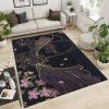 2x4 Runner Rug Chinese Style Rugs for Entryway, Watercolor Painting Art Koi Fish Washable Kitchen Rugs Soft Non Slip Anti Fatigue for Sink Laundry Indoor Hallways view 2