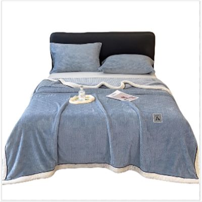 Cozy Soft Plush Thick Winter Blanket for Sofa Bedroom Living RoomPlush Fuzzy Fleece Throw Blanket Extra Large,Super Soft, Fluffy and Warm Blankets for Couch, Bed, All Season (White border)(B,150*200CM