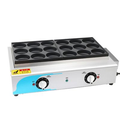 JYXYXSCP Commercial Electric Heating Red Bean Cake Machine, Egg Burger Machine, Stainless Steel Egg Burger Making Machine