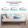 3 Inch Gel Memory Foam Mattress Topper King Size, Cooling Bed Topper for Pressure Relief with Removable Breathable Soft Cover, CertiPUR-US Certified view 4