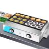 JYXYXSCP Commercial Electric Heating Cake Machine Griddle, Non-Stick Omelette Machine, 18-Hole Egg Burger Machine view 1