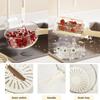 3 in 1 Multifunctional Fruit & Vegetable Washing Bowl with Dual-Layer Strainer Basket, Handle & Lid (2 Colors) view 3