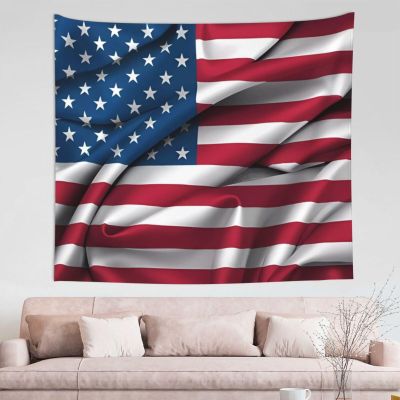 DLXW American flag tapestry - create dreamy bedroom decor, make your space romantic and creative one size