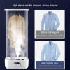 Hlixzoy Household Folding Dryer, Vertical Steam Iron 900W, Automatic Ironing Machine, Foldable Steam Hanging Ironing Machine, Electric Clothes Drying Rack with Remote Control view 3