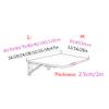 Simple Wall Mounted Table,Folding Table Bright Children's Study Table,Writing Desk,Mount to The Wall Floating Desk,Thickness 2.5cm/1in,White view 2