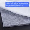 Extra Large Area Rug Cushioned Pad, 8x10 Ft Thick Felt Pad for Hardwood Floors, Keeps Rug in Place Soft view 4