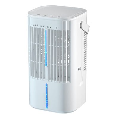 Portable Air Cooler, Mini Mobile Air Conditioner, RGB 7 LED Light, 3 Speeds, Timed function Modes Room Cooler, Air Coolers for Home, Office, Bedroom(White)