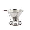 Restokki Stainless Steel Double Layer Mesh Coffee Cone Holder Filter, Suitable for Cups Mugs Thermoses Small Pots, Portable and Reusable view 1